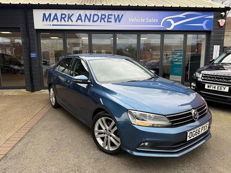 Used VW Jetta GT 150 HP (110 kW) 2016 Blue Sedan