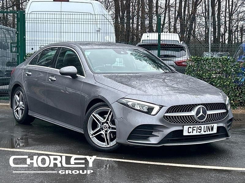 Used Mercedes A180 AMG line 116 HP (85 kW) 2019 Grey Sedan