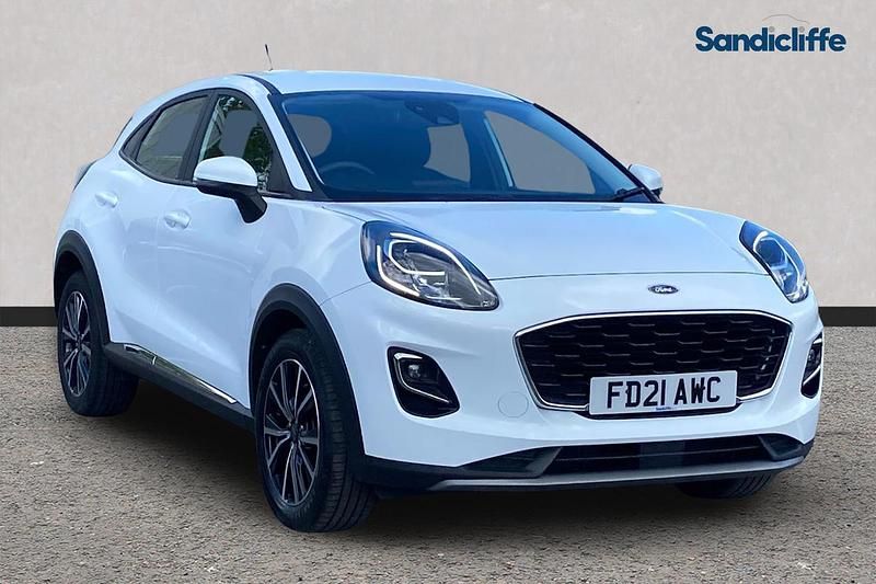 Used Ford Puma Titanium 125 HP (91 kW) 2021 White SUV