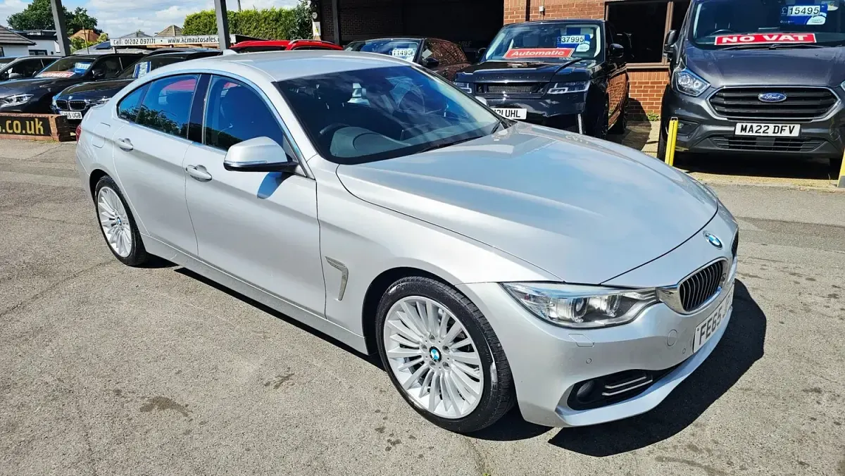 Used BMW 420 Luxury Line 2015 Silver Coupe