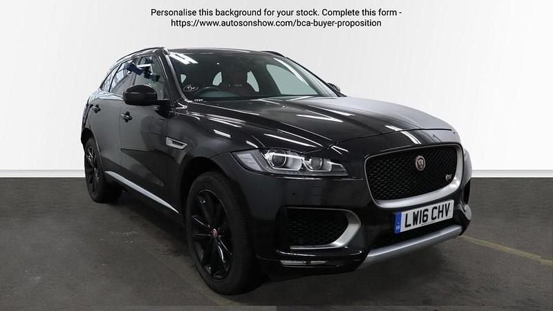 Used Jaguar F-Pace S 300 HP (220 kW) 2016 Black SUV