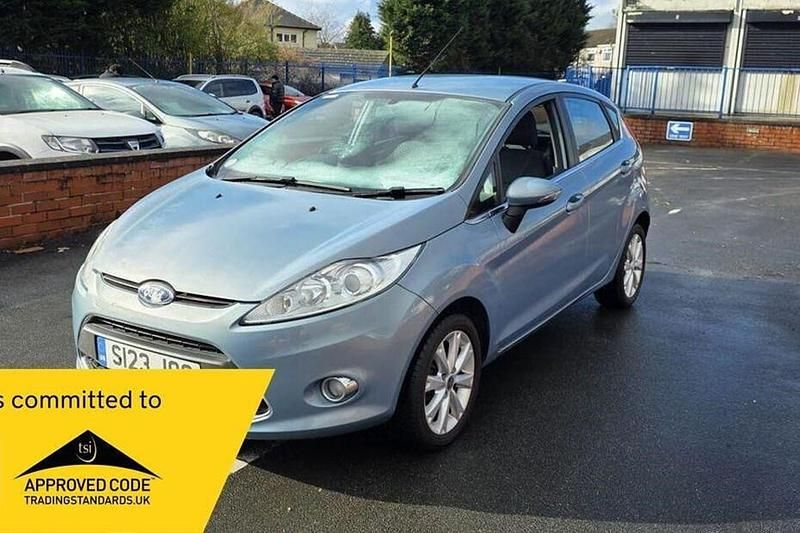 Used Ford Fiesta Zetec 82 HP (60 kW) 2009 Blue Hatchback