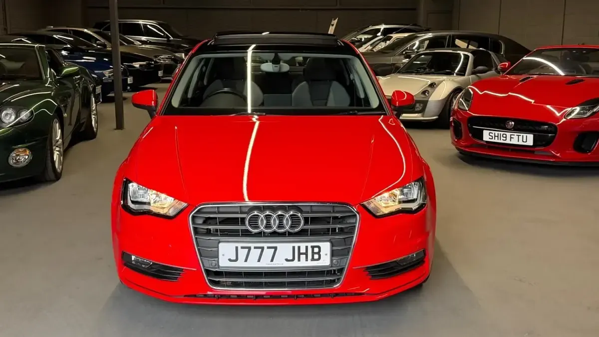 Used Audi A3 Sport 150 HP (110 kW) 2014 Red Sedan