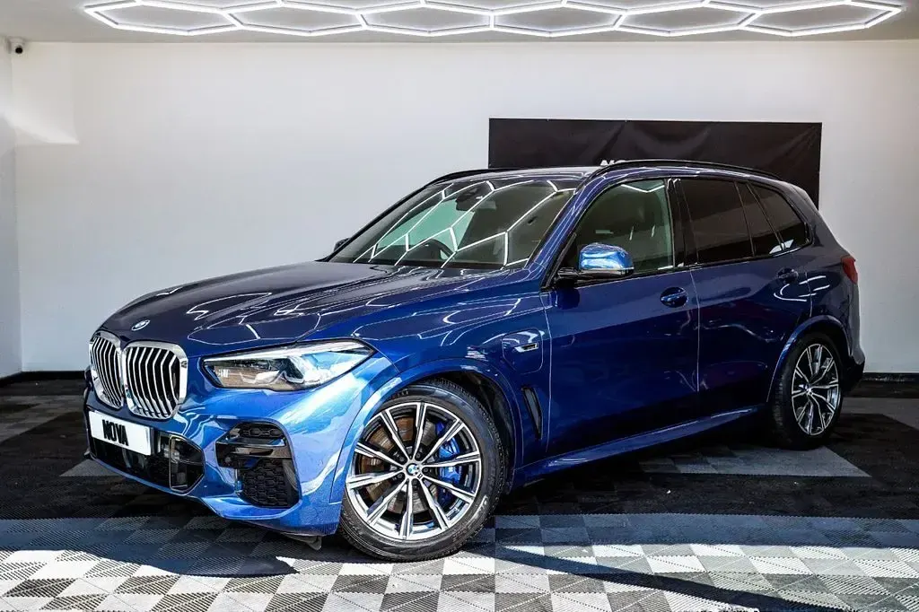 Used BMW X5 M Sport 394 HP (289 kW) 2021 Blue SUV