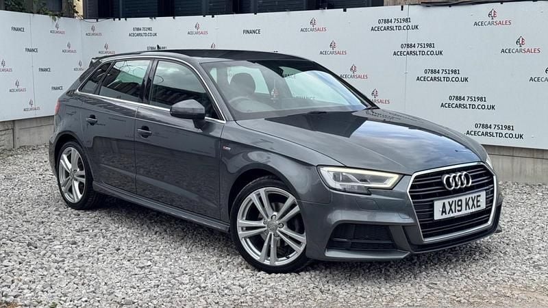 Grey Used 2019 Audi A3 S-Line Hatchback | £11,995 (Super price) - Image 1/4