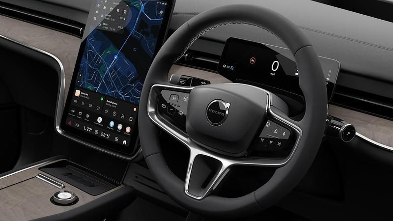 New Volvo EX90 Ultra 300 kW (408 HP) 2025 Denim blue SUV