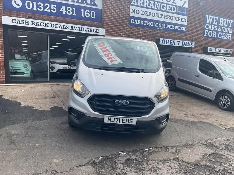 Used Ford Transit Custom 105 HP (77 kW) 2021 Silver Van
