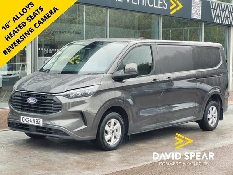 Grey Used 2024 Ford Transit Custom Limited Van | £25,490 (Good price) - Image 1/3