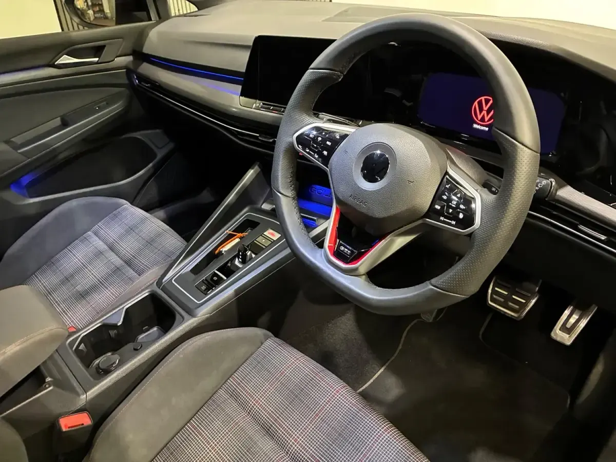 Used VW Golf VII GTI 2021 White Hatchback