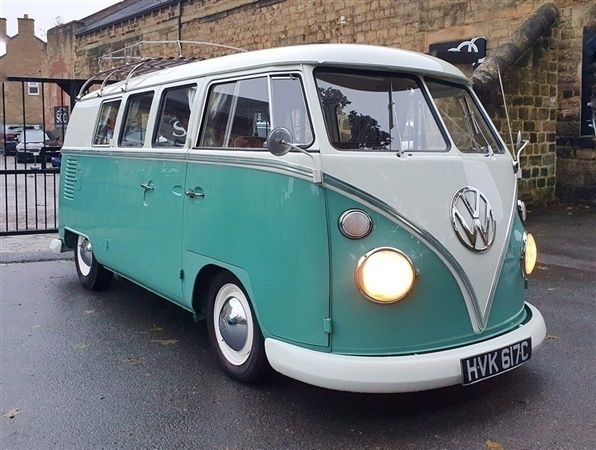 White & teal Used 1965 VW T1 Van | £31,995 - Image 1/1