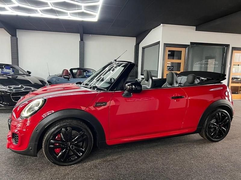 Used Mini John Cooper Works Cabriolet 2019 Red Cabriolet