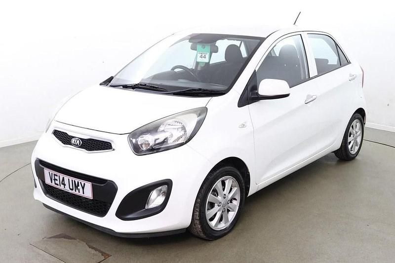 Used Kia Picanto 68 HP (50 kW) 2014 White Hatchback