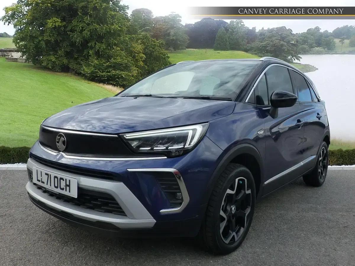 Used Vauxhall Crossland Ultimate 2021 Blue SUV