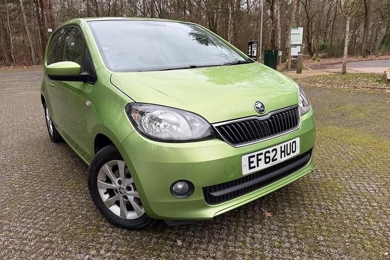 Used Skoda Citigo Elegance 75 HP (55 kW) 2013 Green Hatchback