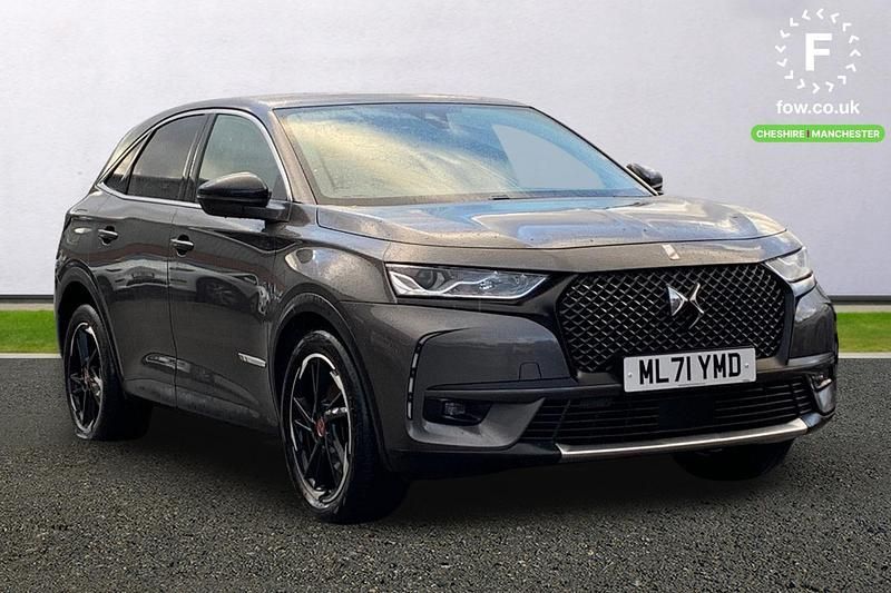 Grey Used 2021 DS Automobiles DS7 Crossback Performance SUV | £14,799 (Good price) - Image 1/3