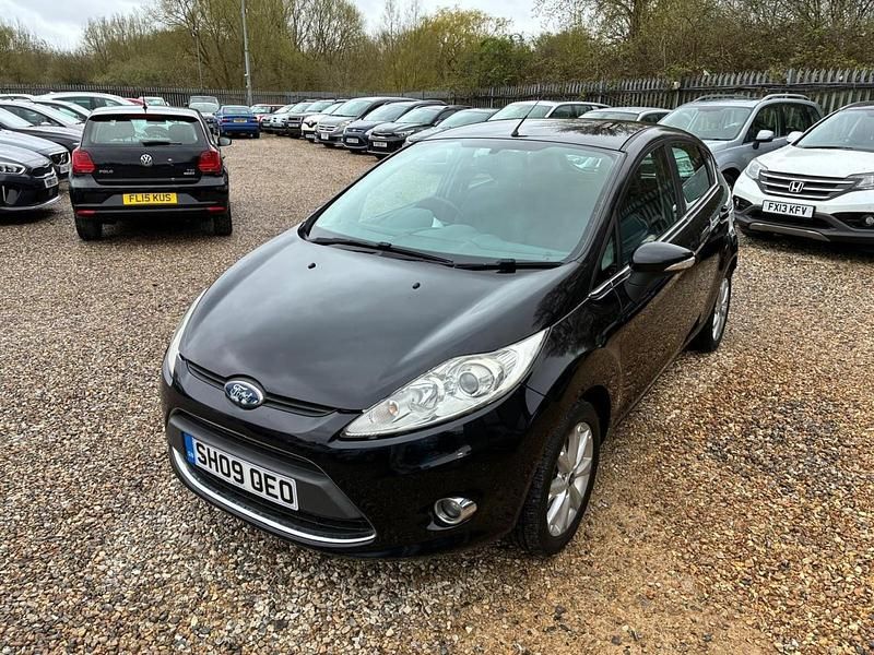 Used Ford Fiesta Zetec 96 HP (70 kW) 2009 Black Hatchback