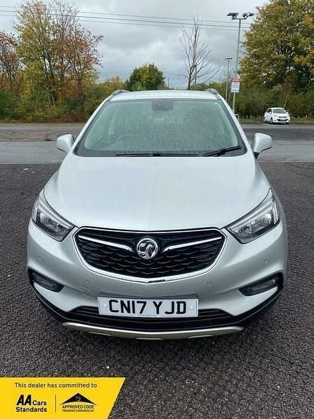 Silver Used 2017 Vauxhall Mokka Active SUV | £5,995 (Good price) - Image 1/4