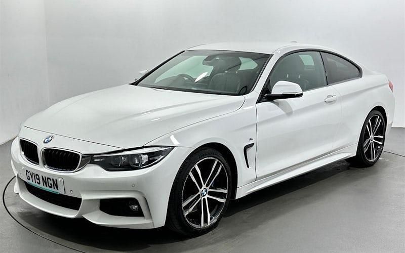 Used BMW 420 M Sport 184 HP (135 kW) 2019 White Coupe