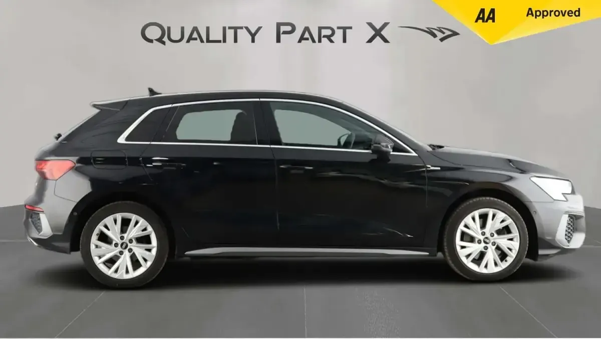 Used Audi A3 Sportback S-Line 2021 Black Hatchback