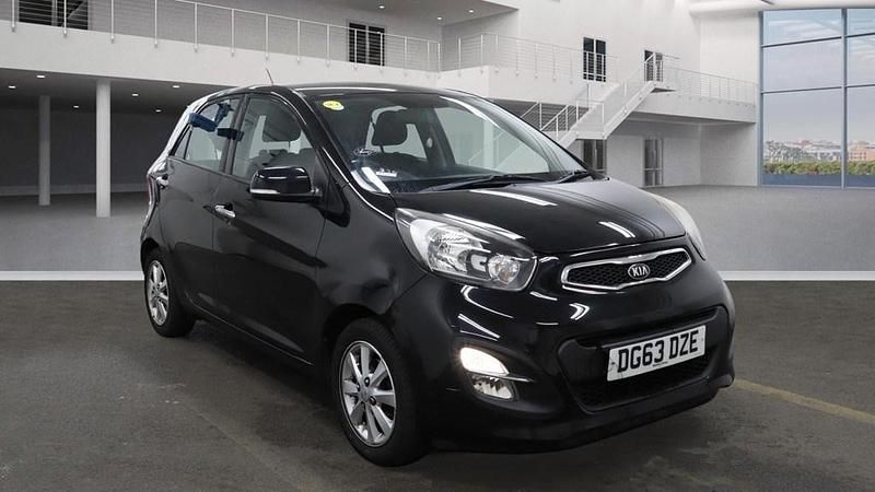Used Kia Picanto 85 HP (62 kW) 2013 Black Hatchback