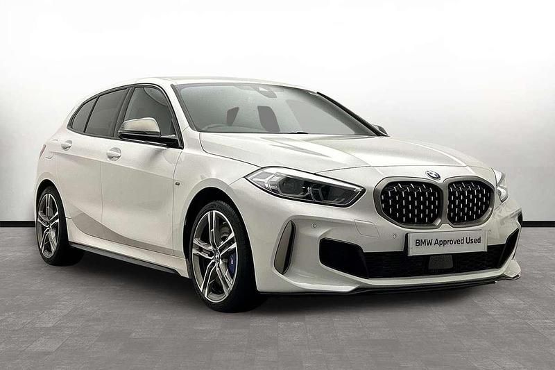 White Used 2023 BMW M135 Shadowline Hatchback | £26,250 (Good price) - Image 1/3