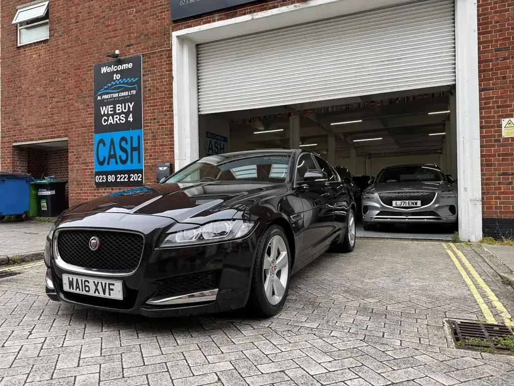 Used Jaguar XF Portfolio 2016 Black Sedan