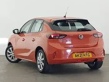 Used Vauxhall Corsa 100 HP (73 kW) 2021 Orange Hatchback