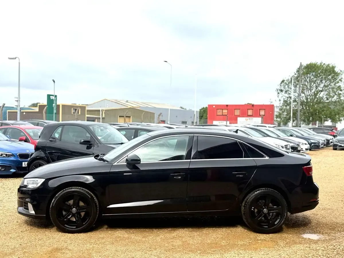 Used Audi A3 Sport 116 HP (85 kW) 2017 Black Sedan