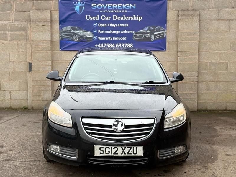 Used Vauxhall Insignia SRi 2012 Black Hatchback