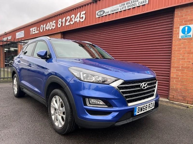 Used Hyundai Tucson SE 2019 Blue SUV