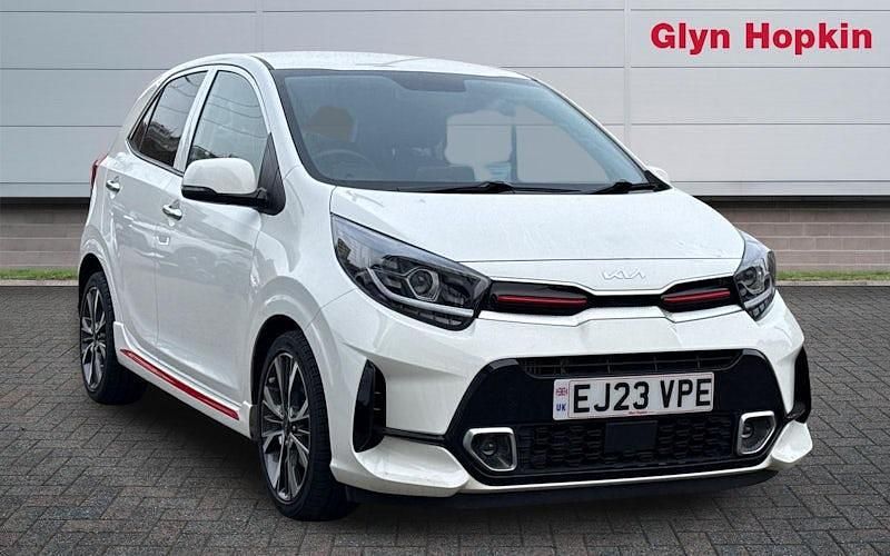 Used Kia Picanto GT-Line S 101 HP (74 kW) 2023 White Hatchback