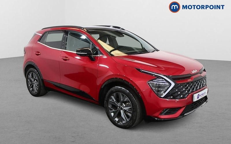 Red Used 2022 Kia Sportage GT-Line S SUV | £26,049 (Fair price) - Image 1/4