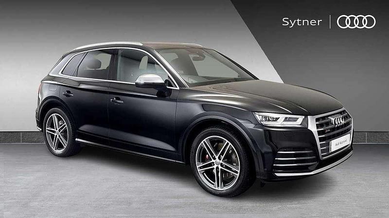 Black Used 2020 Audi SQ5 S-Line SUV | £34,500 (Good price) - Image 1/4