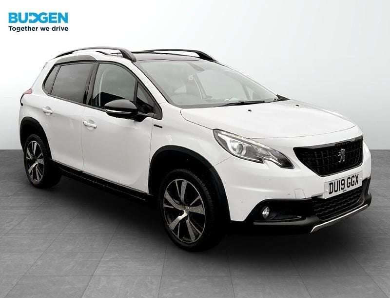 White Used 2019 Peugeot 2008 GT-line SUV | £8,195 (Super price) - Image 1/4