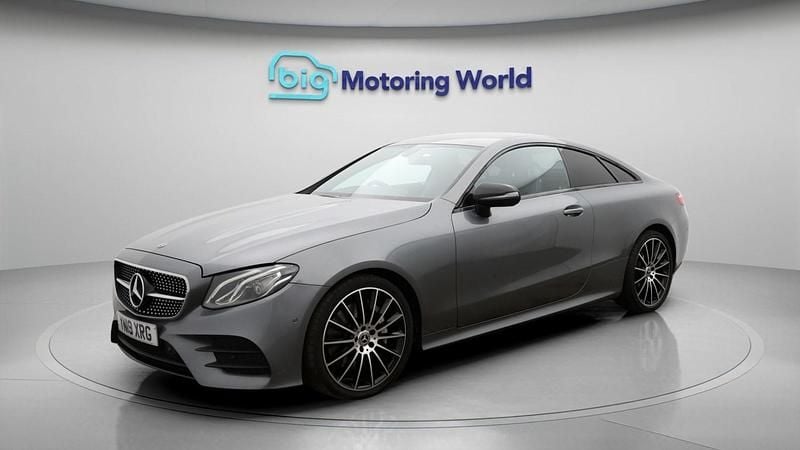 Used Mercedes E300 AMG line 2019 Grey Coupe
