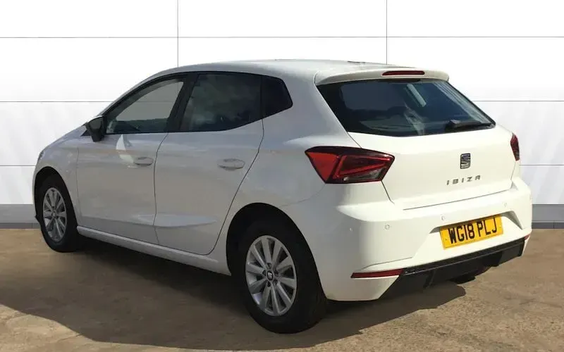 Second-hand Seat Ibiza SE Technology 95 CP (69 kW) 2018 Alb Hatchback