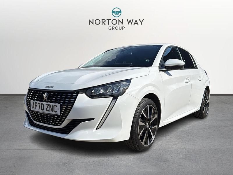 Used Peugeot 208 Allure Premium 99 HP (72 kW) 2021 White Hatchback