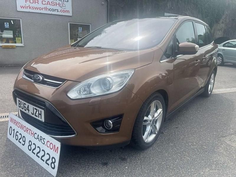 Brown Used 2014 Ford Grand C-Max Titanium X MPV | £6,695 (Expensive) - Image 1/4
