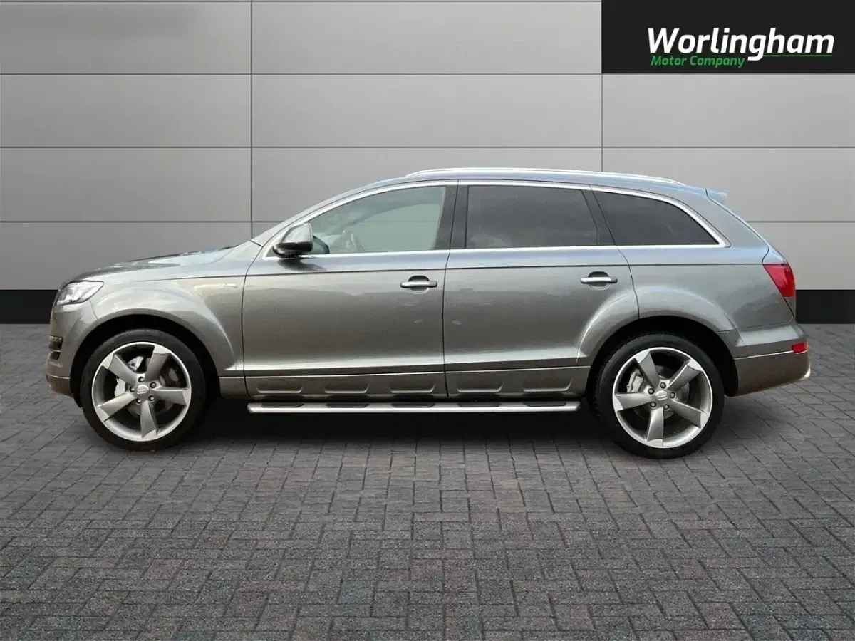 Used Audi Q7 S-Line 245 HP (180 kW) 2014 Grey SUV