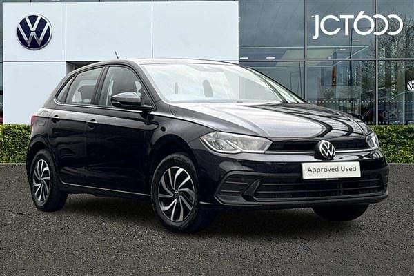 Black Used 2024 VW Polo Life Hatchback | £18,200 (Fair price) - Image 1/4