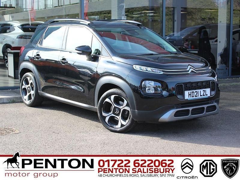Black Used 2021 Citroën C3 Aircross PureTech SUV | £12,690 (Fair price) - Image 1/4