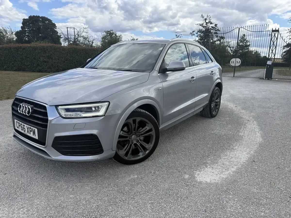 Used Audi Q3 S-line plus 150 HP (110 kW) 2017 Silver SUV
