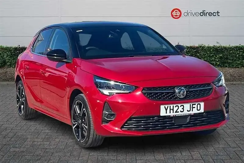 Second-hand Vauxhall Corsa Ultimate 130 CP (95 kW) 2023 Roșu Hatchback