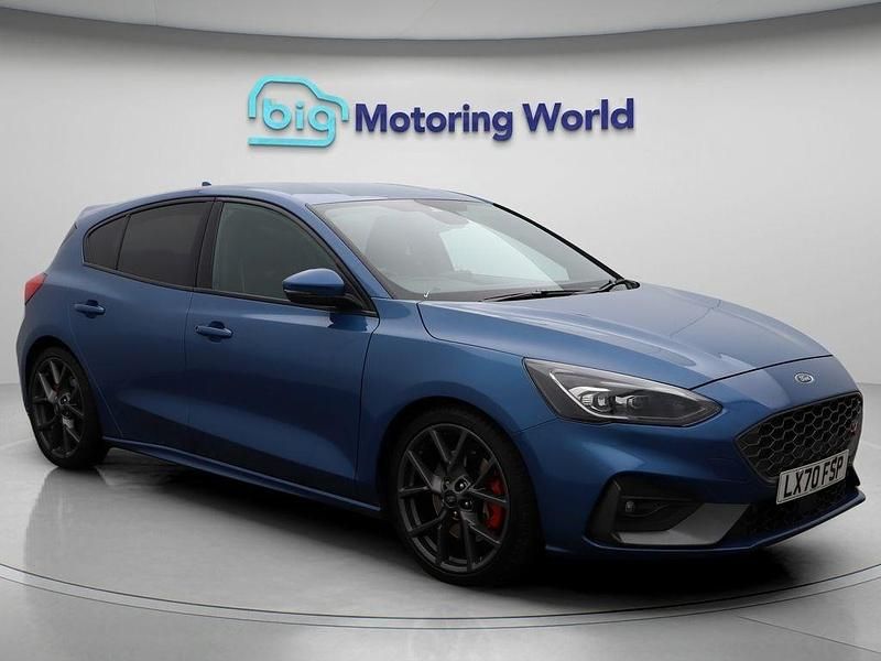 Blue Used 2020 Ford Focus ST Hatchback | £17,500 (Good price) - Image 1/4