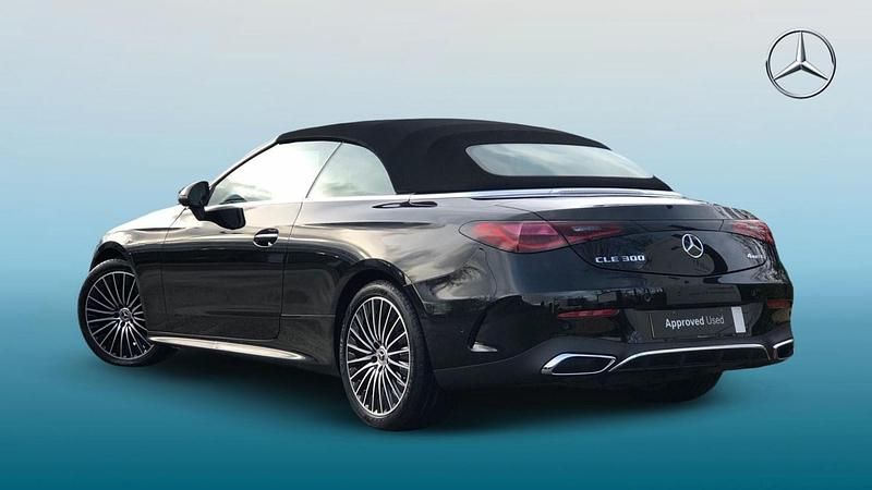 Used Mercedes CLE300 AMG Line Premium 258 HP (189 kW) 2025 Black Cabriolet