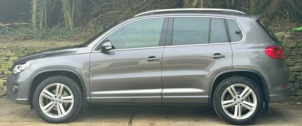 Used VW Tiguan R-line 177 HP (130 kW) 2014 Grey SUV