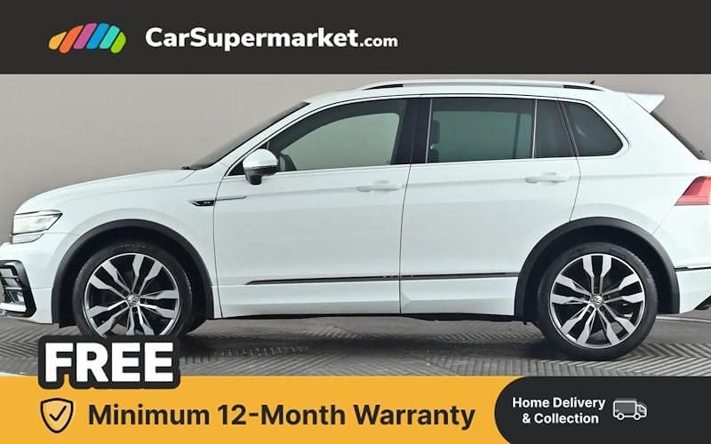 Used VW Tiguan R-line 179 HP (131 kW) 2018 White SUV