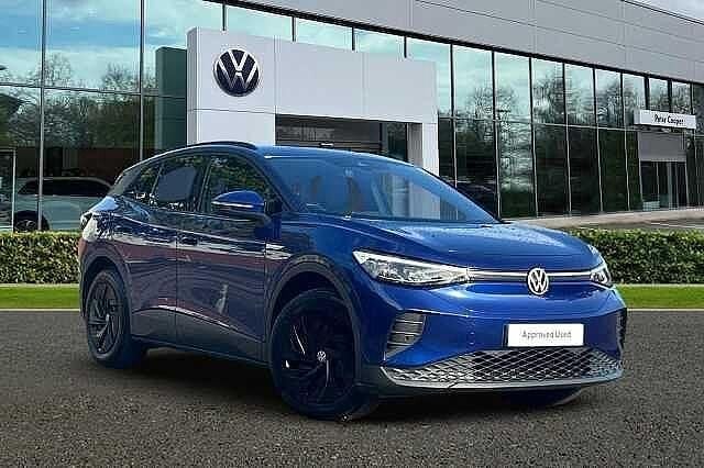 Blue Used 2022 VW ID.4 Pure SUV | £17,494 (Good price) - Image 1/4