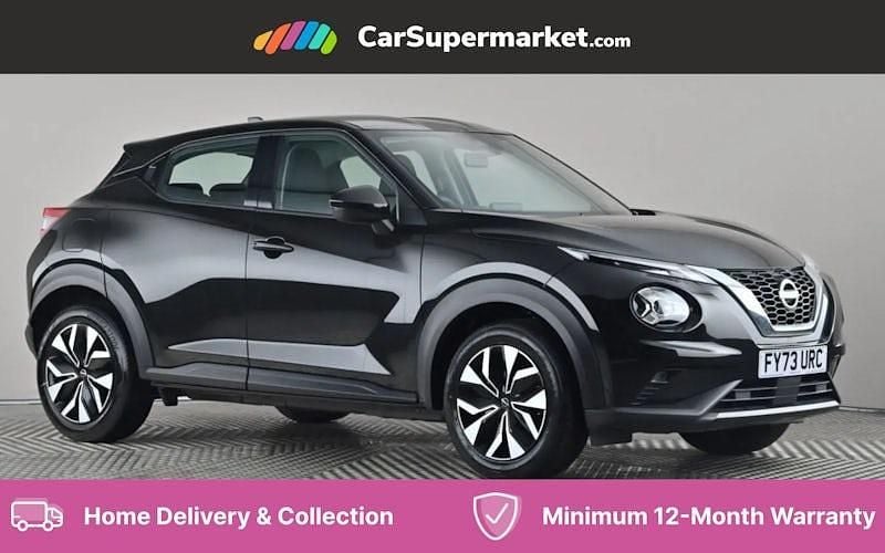 Black Used 2023 Nissan Juke Acenta SUV | £12,397 (Fair price) - Image 1/4