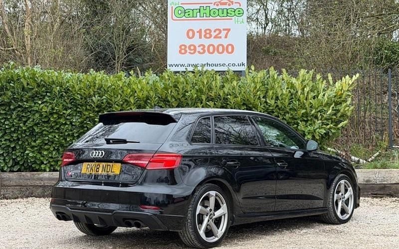 Used Audi S3 Sportback Black Edition 310 HP (228 kW) 2018 Black Hatchback